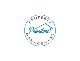Prioritime Property Management logo design by novilla