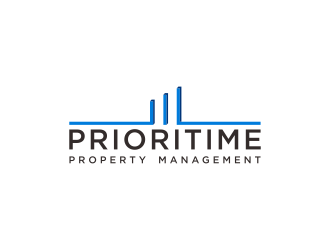 Prioritime Property Management logo design by novilla