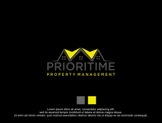 Prioritime Property Management logo design by bebekkwek