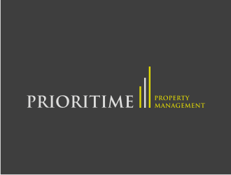 Prioritime Property Management logo design by asyqh