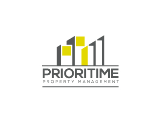 Prioritime Property Management logo design by yondi