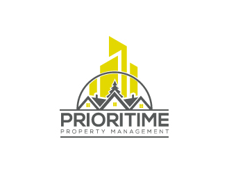 Prioritime Property Management logo design by yondi