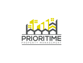 Prioritime Property Management logo design by yondi