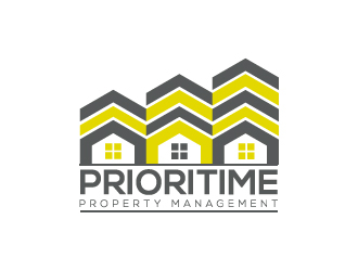 Prioritime Property Management logo design by yondi
