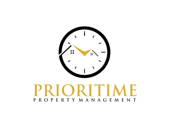 Prioritime Property Management logo design by GassPoll