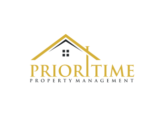 Prioritime Property Management logo design by GassPoll