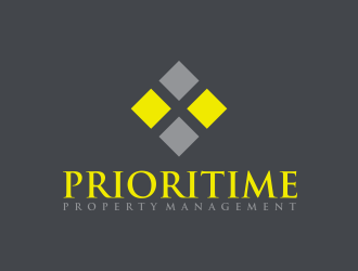 Prioritime Property Management logo design by GassPoll