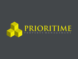 Prioritime Property Management logo design by GassPoll