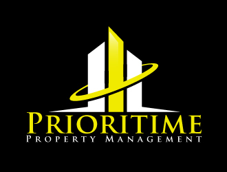 Prioritime Property Management logo design by AamirKhan
