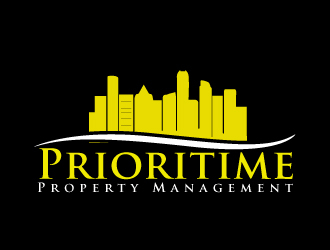Prioritime Property Management logo design by AamirKhan