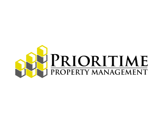 Prioritime Property Management logo design by pakNton