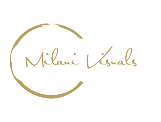 Milani Visuals logo design by Greenlight
