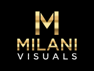 Milani Visuals logo design by p0peye