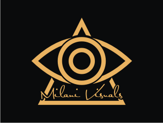 Milani Visuals logo design by christabel