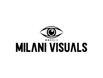 Milani Visuals logo design by naldart