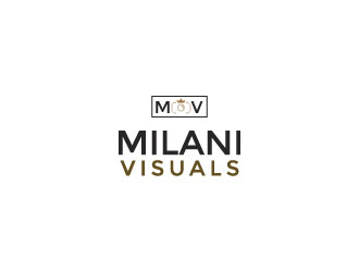 Milani Visuals logo design by aryamaity