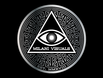 Milani Visuals logo design by justin_ezra