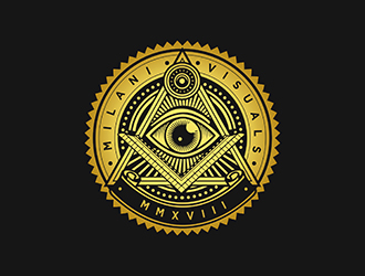 Milani Visuals logo design by cwrproject