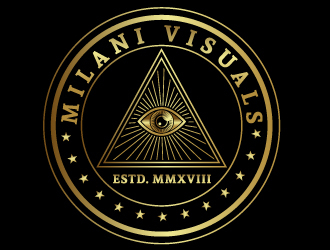 Milani Visuals logo design by Suvendu