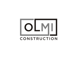 Olmi Construction  logo design by vostre