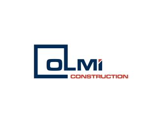 Olmi Construction  logo design by GassPoll