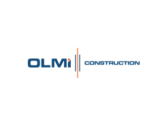 Olmi Construction  logo design by GassPoll