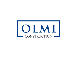 Olmi Construction  logo design by GassPoll