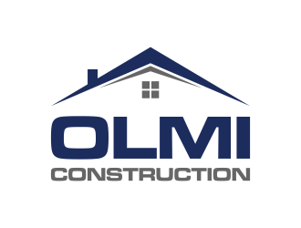 Olmi Construction  logo design by Avro