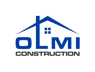 Olmi Construction  logo design by uptogood