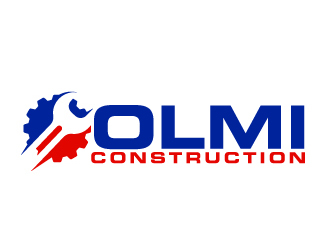Olmi Construction  logo design by AamirKhan