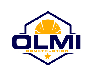 Olmi Construction  logo design by AamirKhan