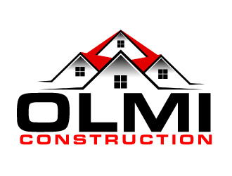 Olmi Construction  logo design by AamirKhan
