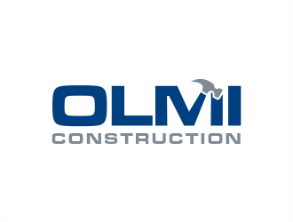Olmi Construction  logo design by evdesign