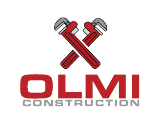 Olmi Construction  logo design by AamirKhan
