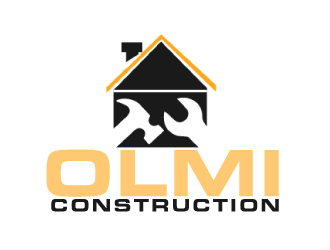Olmi Construction  logo design by AamirKhan