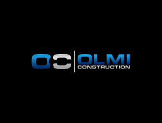 Olmi Construction  logo design by Lavina