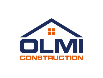 Olmi Construction  logo design by aryamaity