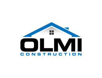 Olmi Construction  logo design by Inlogoz