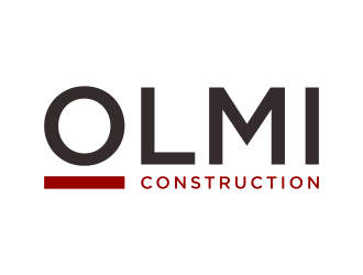 Olmi Construction  logo design by p0peye