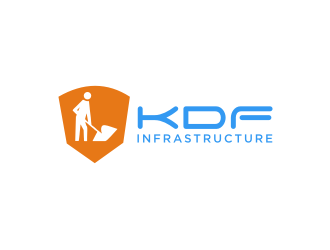 KDF Infrastructure logo design by tejo