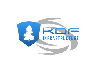 KDF Infrastructure logo design by hopee