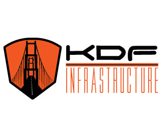 KDF Infrastructure logo design by Suvendu