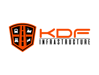 KDF Infrastructure logo design by yans