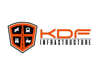 KDF Infrastructure logo design by yans