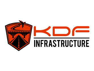 KDF Infrastructure logo design by MAXR