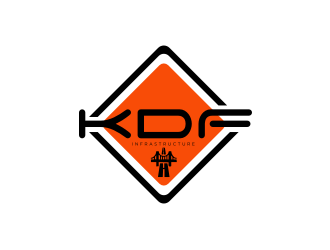 KDF Infrastructure logo design by Sheilla