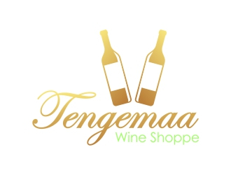 Tengemaa Wine Shoppe logo design by dibyo