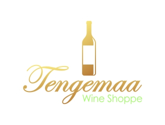 Tengemaa Wine Shoppe logo design by dibyo