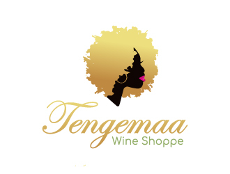 Tengemaa Wine Shoppe logo design by MUSANG