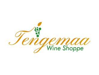 Tengemaa Wine Shoppe logo design by gateout